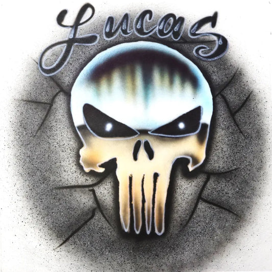 Punisher Skull With Your Name